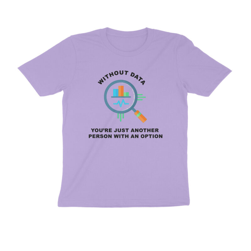 data science t shirt without data