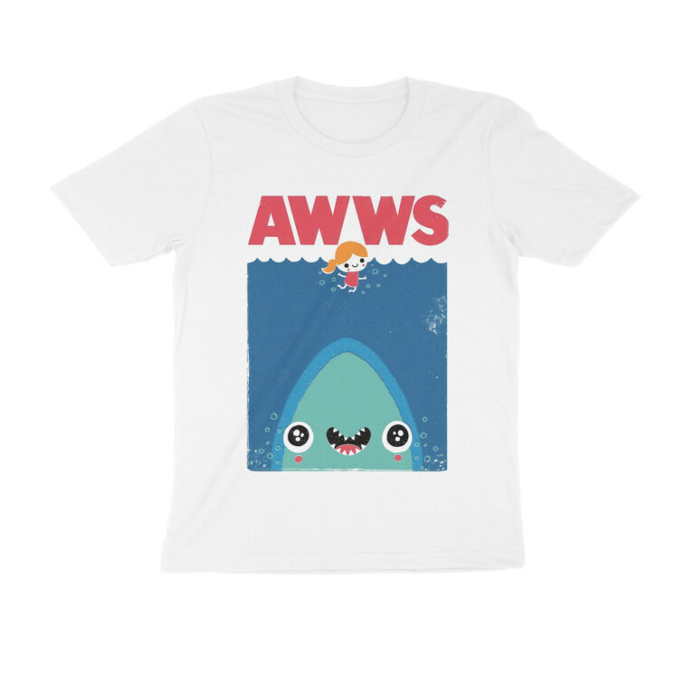 jaws movie funny t shirt awws