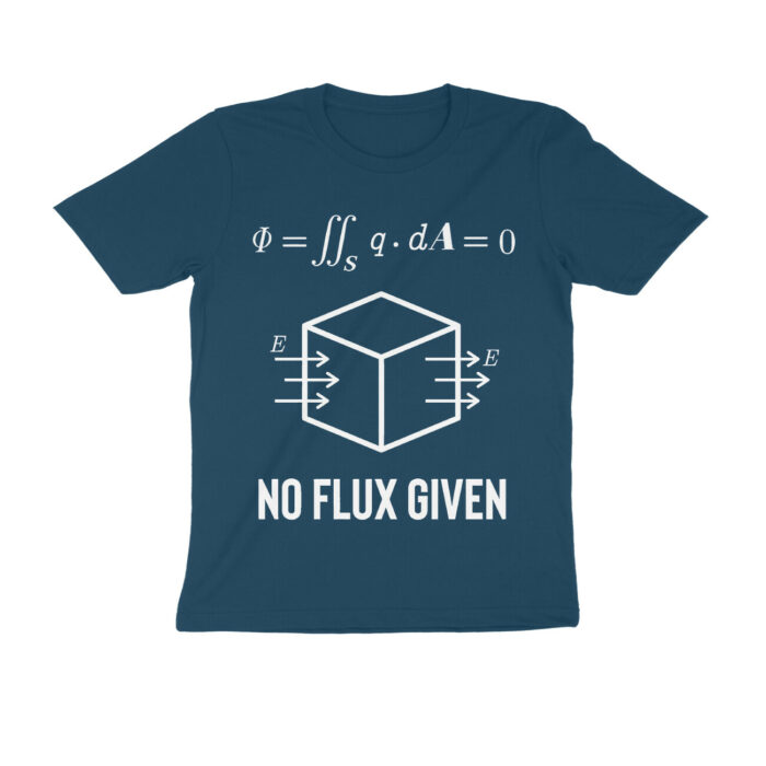 physics t shirt no flux