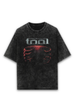 prog metal acid wash oversized t shirt