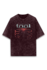 prog metal acid wash oversized t shirt