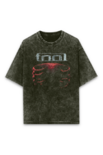 prog metal acid wash oversized t shirt