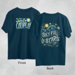 coldplay oversized t shirt (both sides) – van gogh