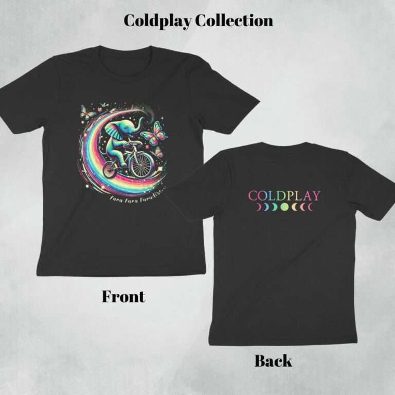 coldplay t shirt | paradise (both sides)