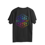 coldplay oversized t shirt (both sides) circles and album