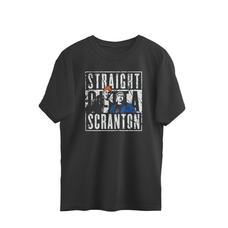 the office oversized t shirt | straight outta scranton