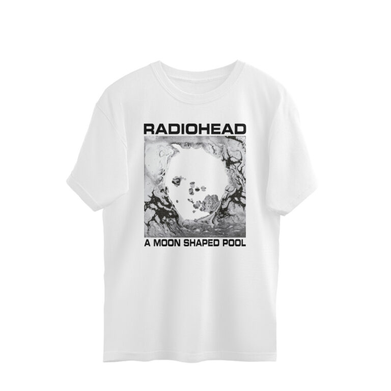 radhiohead oversized t shirt | moon shaped pool