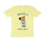 chill guy t shirt minimal