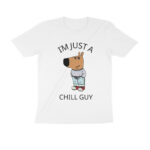 chill guy t shirt minimal