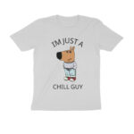 chill guy t shirt minimal