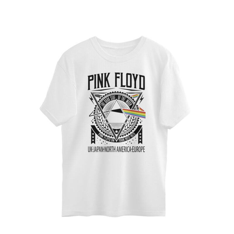 pink floyd oversized t shirt tour 1972