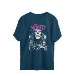 misfits oversized t shirt | skeleton