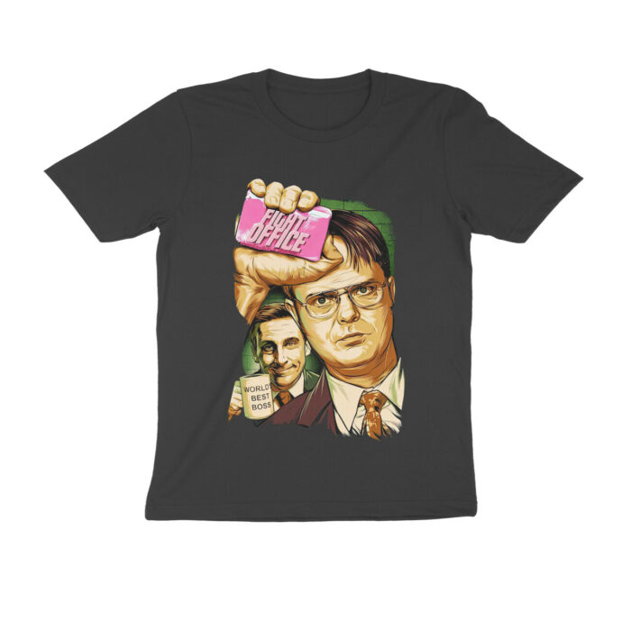 the office x fight club t shirt