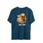 coffee beer oversized t shirt am pm