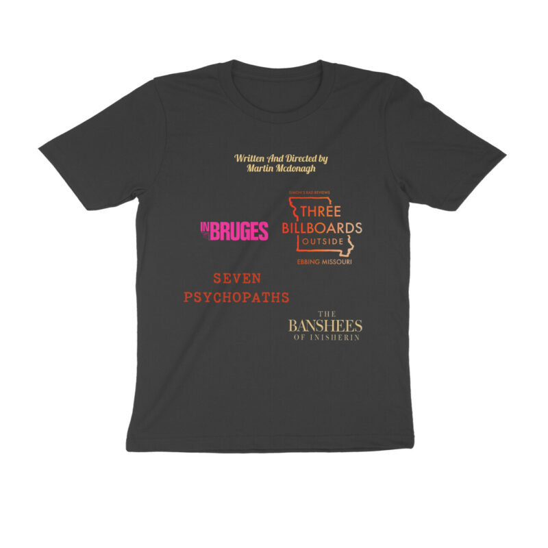 written and directed by martin mcdonagh t shirt