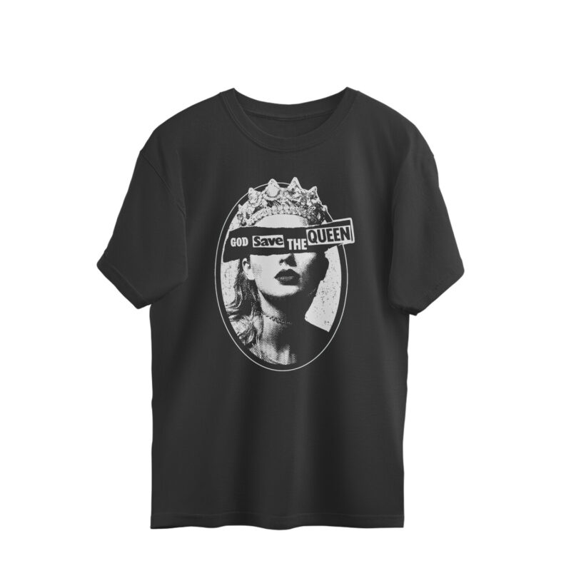 swiftie oversized t shirt god save the queen