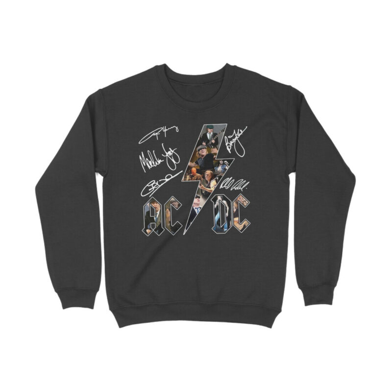 ac dc sweatshirt (both sides)