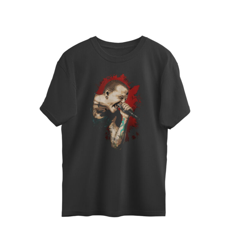 chester bennington oversized t shirt linkin park