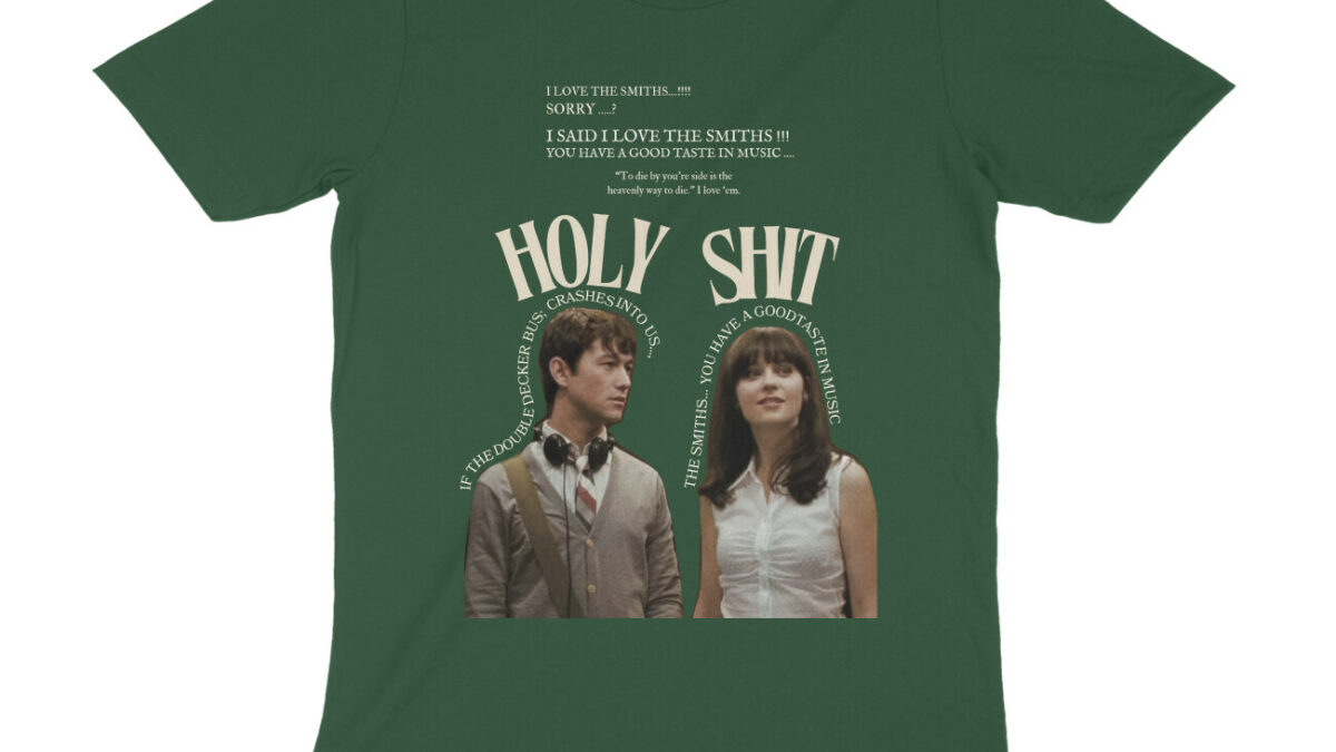 洋楽 Mark A. Smith & Uni' Tee 500 days of summer T-shirt - The Smiths - Wittee