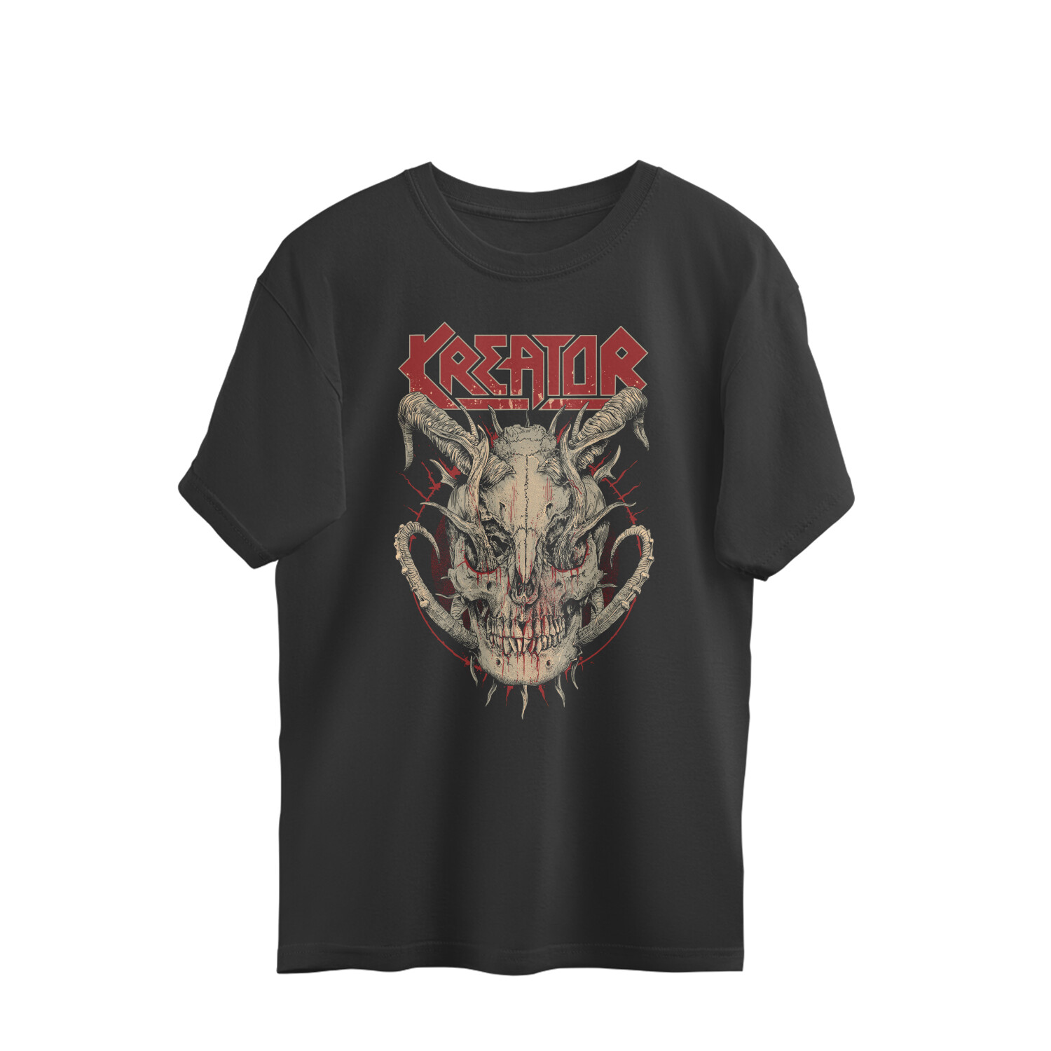 front-6760713159e93-Black_S_Oversized_T-shirt.jpg kreator oversized t shirt | evil goat