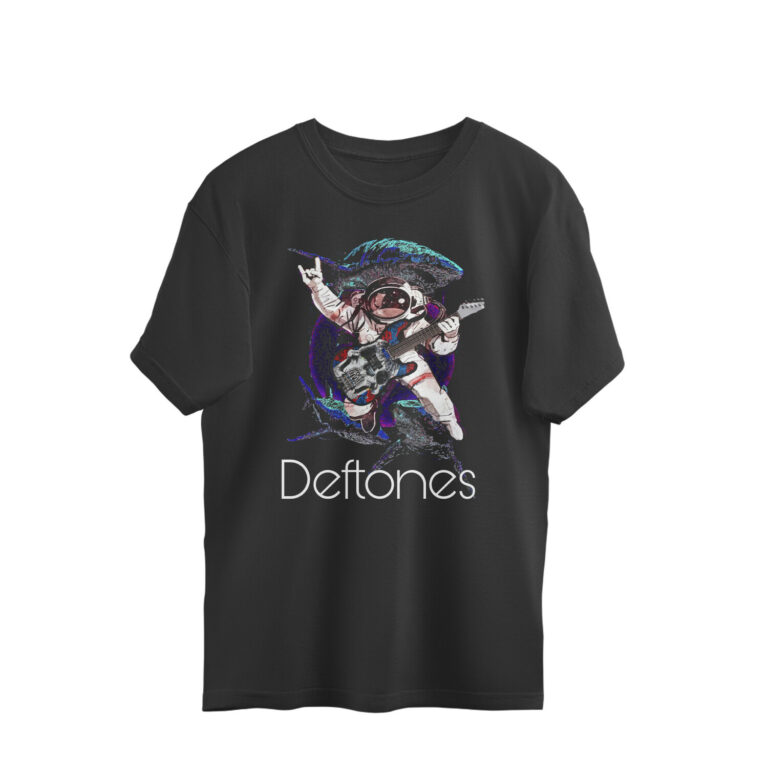 deftones oversized t shirt underwater astronaut