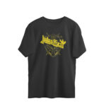 judas priest oversized t shirt minimal