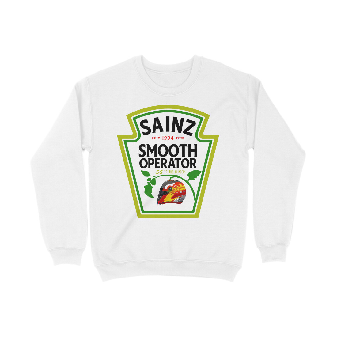 front-676403cb50425-White_S_Sweatshirt.jpg funny f1 sweatshirt sainz heinz
