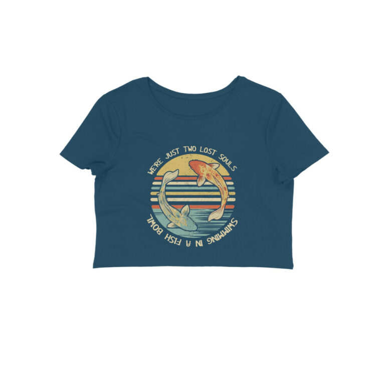 pink floyd crop top | lost souls