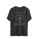 coldplay oversized t shirt | music of the hearts