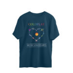 coldplay oversized t shirt | music of the hearts