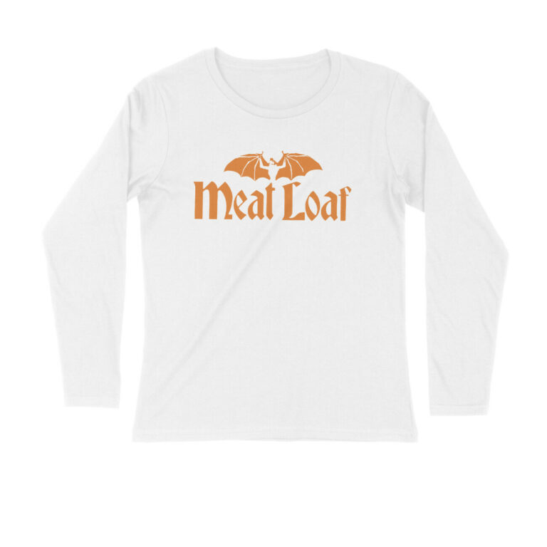 meat loaf full sleeves t shirt both sides