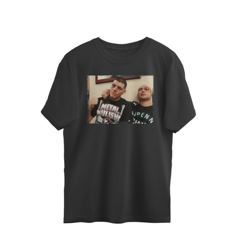 ufc mma oversized t shirt | nick diaz & bj penn