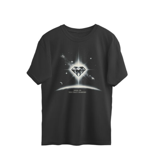 pink floyd oversized t shirt | shine on space art