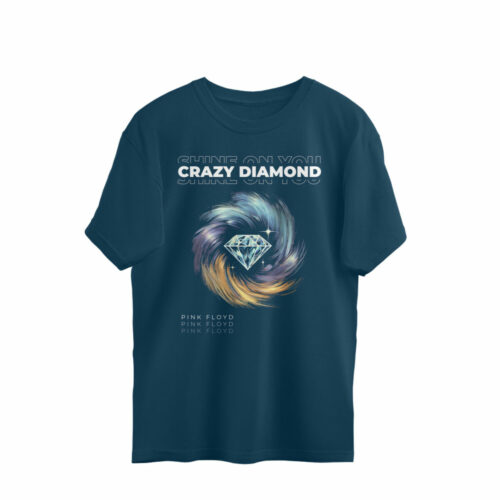 pink floyd oversized t shrit | crazy diamond