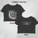 coldpaly crop top | paradise (both sides)