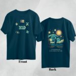 ed sheeran oversized t shirt dancing in the dark starry night