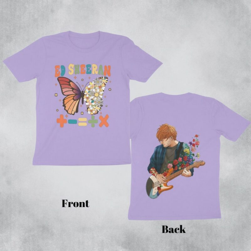 ed sheeran t shirt (both sides) aesthetic