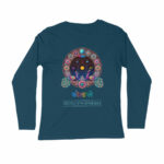 coldplay full sleeves t shirt (both sides) spheres indian art