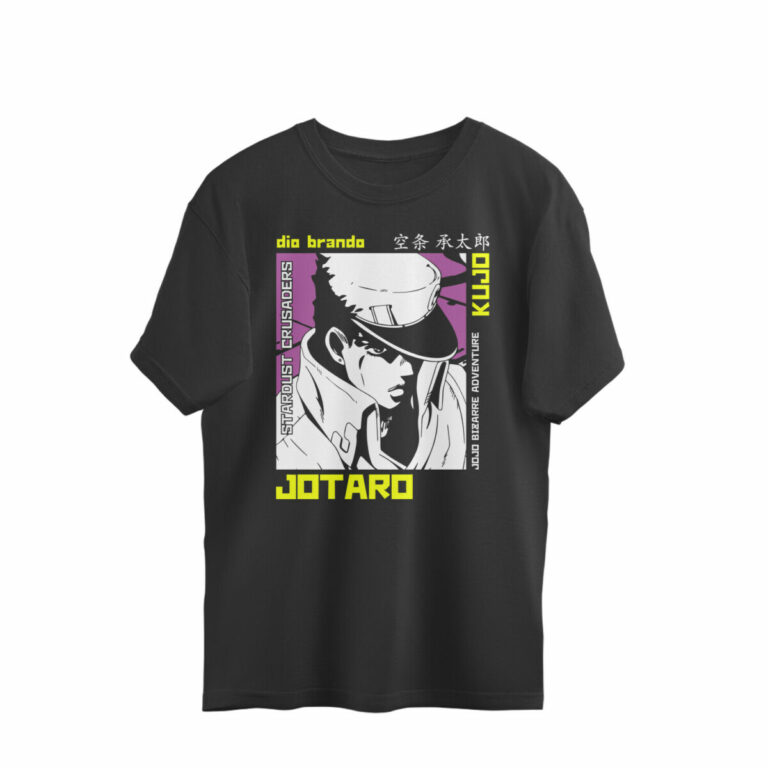 jojo’s bizarre adventure oversized t shirt
