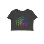 coldplay crop top circles