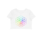 coldplay crop top circles