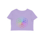 coldplay crop top circles