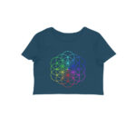 coldplay crop top circles