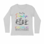 coldplay full sleeves t shirt | both sides