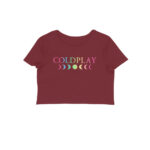 coldplay crop top (both sides) moon
