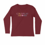 coldplay full sleeves t shirt | moon (both sides)