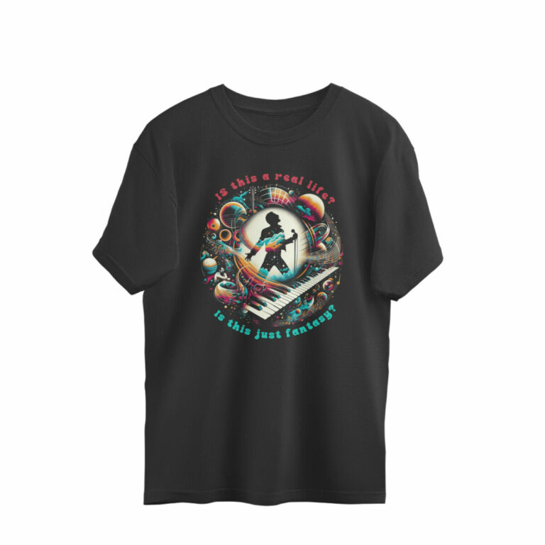 queen oversized t shirt | is this just fantasy?