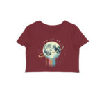 colplay crop top | moon