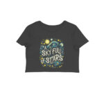coldpaly crop top | sky full of starry night