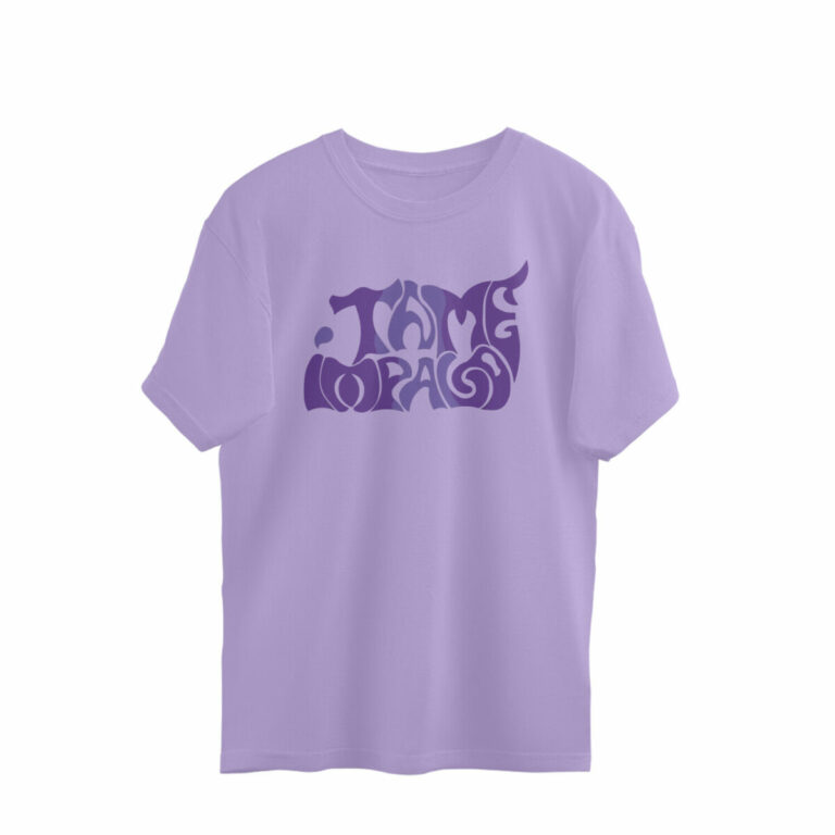 tame impala oversized t shirt (both sides)